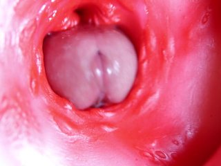 A big red cock inside a juicy hole can give sperm at any moment!