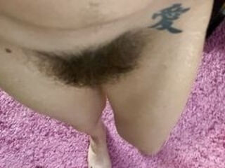 Hairy bush closeup pov homemade