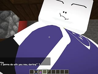 Minecraft Jenny Mod Toriel is horny and is ready to fuck and suck